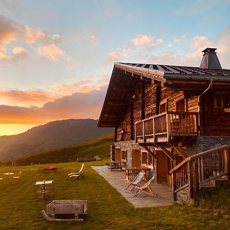 Chambres Et Tables D'Hotes Le Choton A Nono - Col Du Joly Beaufortain 오틀루스 외부 사진
