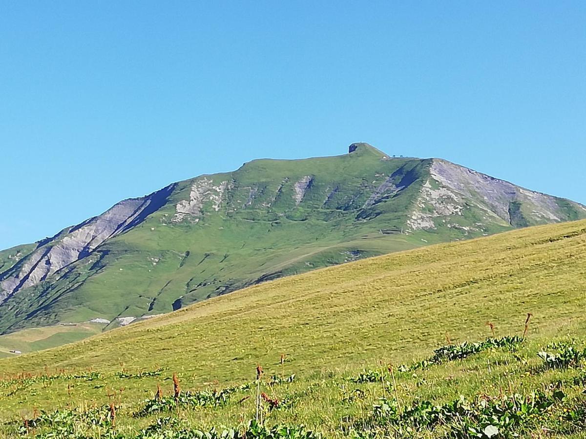 Chambres Et Tables D'Hotes Le Choton A Nono - Col Du Joly Beaufortain 오틀루스 외부 사진