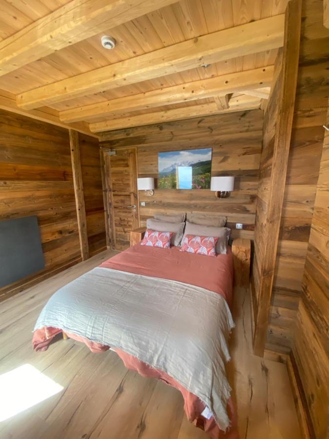 Chambres Et Tables D'Hotes Le Choton A Nono - Col Du Joly Beaufortain 오틀루스 외부 사진