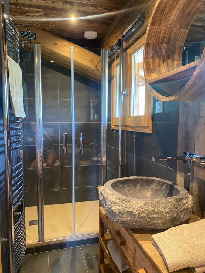 Chambres Et Tables D'Hotes Le Choton A Nono - Col Du Joly Beaufortain 오틀루스 외부 사진